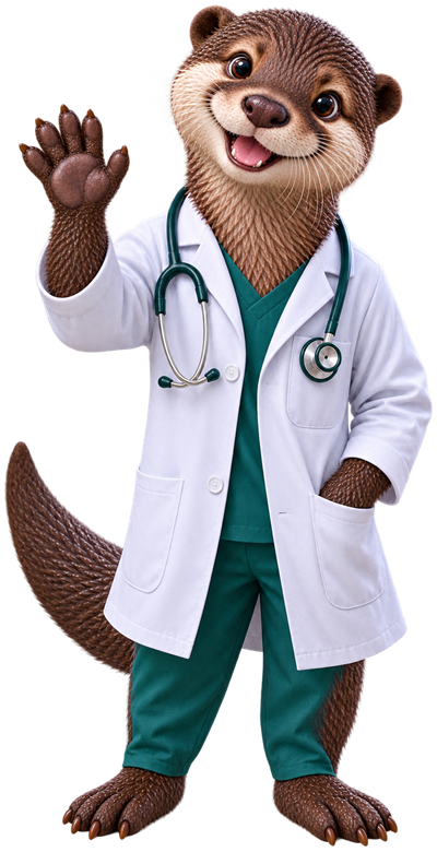 La nutria de Nutrikits te da la bienvenida
